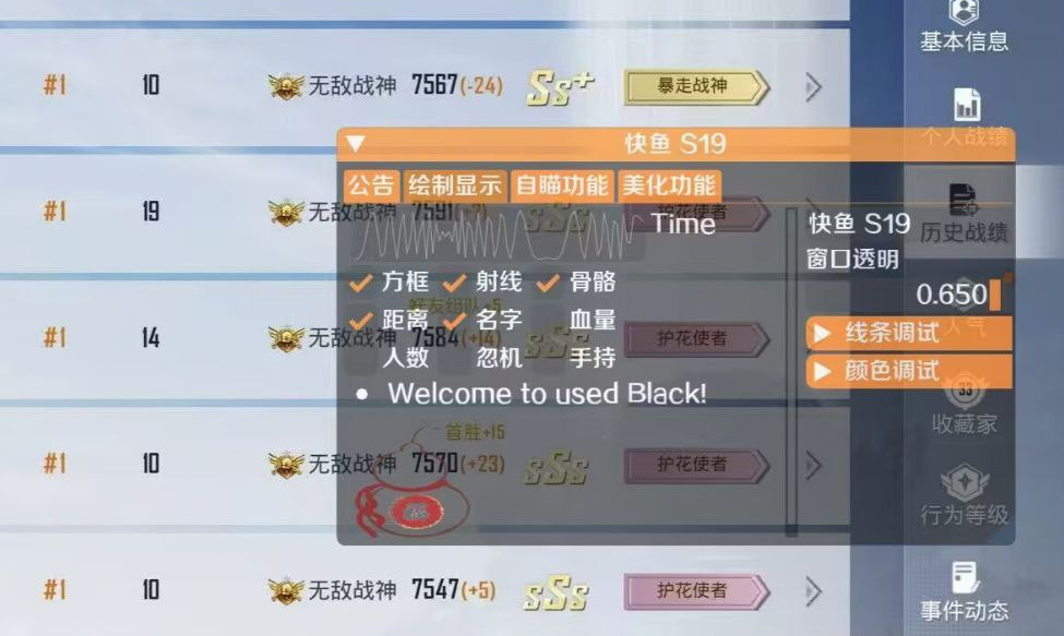 手机和平精英辅助透视